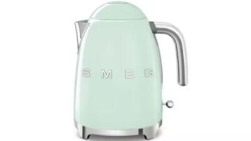 Smeg 50's Retro Style Aesthetic Electric Kettle Pastel Green KLF03PGAU