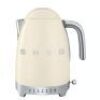 Smeg 50's Retro Style Variable Temperature Electric Kettle Cream KLF04CRAU