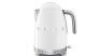Smeg 50's Retro Style Variable Temperature Electric Kettle White KLF04WHAU