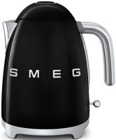 Smeg 50's Retro Style Electric Aesthetic Kettle Black KLF03BLAU