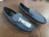 Henry Beguelin Moccasin Muflone in Inchiostro Shoes, Navy, size: 46 - 3