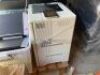 2x Broken Monitors, HP Envy Photo 6220, HP Envy Photo 5640, 3x personal heater, Bundle of cable and charger, Bundle of keyboard and mouse, 4x cash drawer - 4