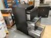 3 Drawer Black Filing Cabinet - 3