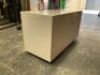 Metal Mobile Caddy Pedestal with Tambour Door - 3