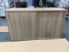 2 Door Beech Credenza