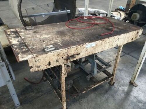 Conveyor Frame with Electric Motor, 1500mm x 600mm