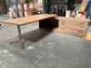 Krost Tasmanian Oak Executive Desk and Return