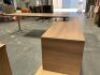 Krost Tasmanian Oak Executive Desk and Return - 4