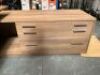 Krost Tasmanian Oak Executive Desk and Return - 8