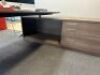 Krost Tasmanian Oak Executive Desk and Return - 14