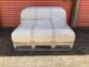 Custom Leather Sofa Chair, colour White/Cream - 2