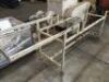 Heavy Duty Framed Steel Checkerplate Work Bench 2400mm x 1200mm and 2 Assorted Heavy Duty Steel Framed Tables - 3