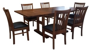 DNL 2x Westin extension table 1.6M-2.1M, in Blackwood (Table Only)