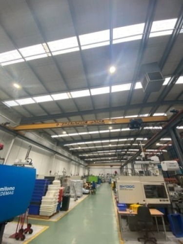 Single Girder 2T Overhead Travelling Crane