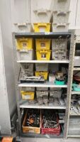 Bay of Steel Shelving & Contents