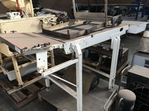 Steel Framed Conveyor Frame with Belt 650mm Wide x 2100mm Long
