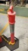4 x 2 Piece Reflective Safety Bollards - 3