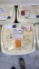 9 x Nylex Liftop Tidy Plastic Granule Bins - 6