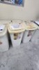9 x Nylex Liftop Tidy Plastic Granule Bins - 8
