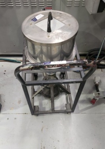 Mobile Stainless Steel Master Batch Hopper