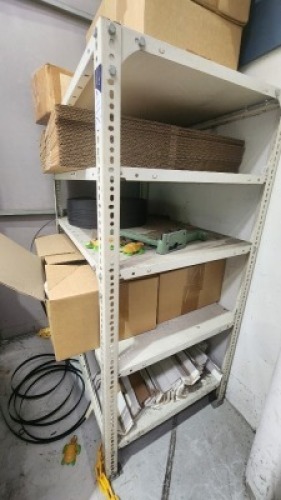 Dexion Adjustable Shelving & 2 x Safety Bollards
