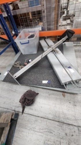 Steel Checkerplate Platform Scale