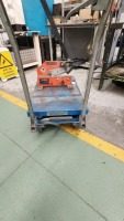 Blue Steel Platform Trolley