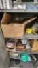 2 x Steel Cabinets, 1 x Shelving Unit & Contents - 15