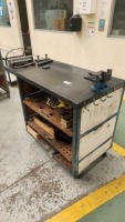 Mobile Steel Framed Bench
