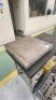 Steel Surface Plate, 490 x 490mm on Bench