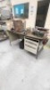 Steel Framed Bench & Mobile 2 Tier Trolley - 2