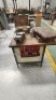 Steel Framed Bench & Mobile 2 Tier Trolley - 4