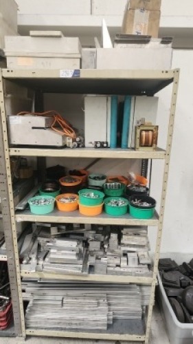 2 x Steel Shelving Units & Contents