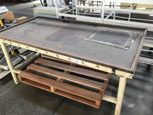Heavy Duty Steel Framed Layout Table 1800mm x 900mm