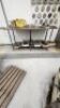 Steel Framed Bench & Contents - 2