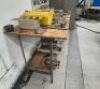 Steel Framed Bench & Contents - 3