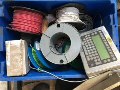 Pallet Assorted Electronic Weigh Scales and Box Assorted Wire - 2