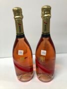 2 x G.H Mumm Champagne Brut Grand Cordon Rose - 4