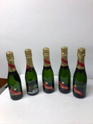 5 x 375ml G.H Mumm Champagne Brut Cordon Rouge