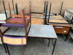 Lot Assorted Office Furniture including Desks, Tables, Assorted chairs, Heater etc - 2