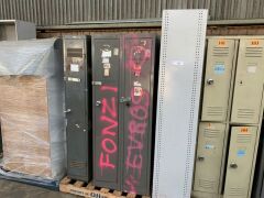 Quantity Assorted Steel Clothes Lockers, Shelving Units, Filing Cabinets etc - 2