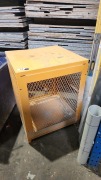 Yellow Steel container
