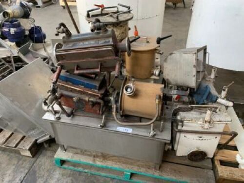 Lot Assorted Chocolate Conche Accessories, Pressure Vessels etc