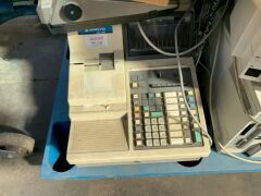 3x Assorted Printers, Cash Register, Typewriter and Assorted Computer Hardware - 4