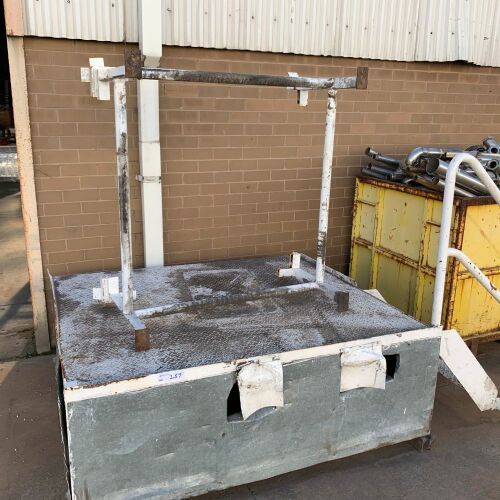 Heavy Duty Steel Framed Access Platform and Stand