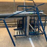 Quantity Assorted Conveyor Tables, Machine Stands, Formwork etc (Blue) - 3