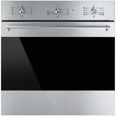 Smeg SFA6304X2 60cm Classic Aesthetic Electric Built-In Oven