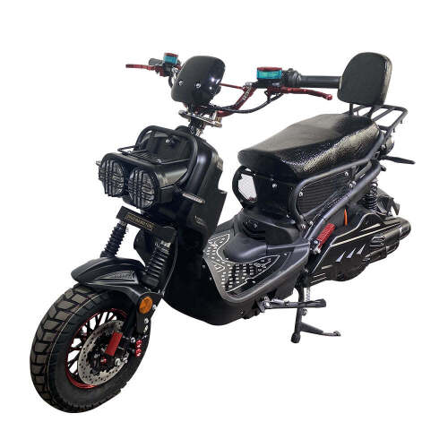 AKEZ 1200W 72V 20AH Electric Scooter Steel Frame - Black MSCOT-JLAN-1706-BLK