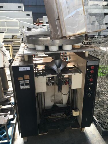 Mira-Former Filling Machine S/N: 16268 with 9 Tube and Shoulders