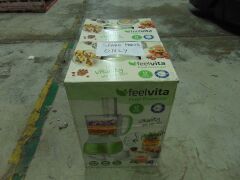 Feelvita Food Processor + Box of Spare Parts & Accessories - 2